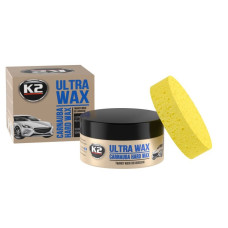 Паста для кузова ULTRA WAX 250 грам (паста + губка) виробник К2. K073