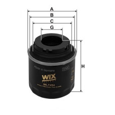 Масляний фільтр WV 1.2TSI Audi, Seat, Skoda WIXFILTRON. WL7494