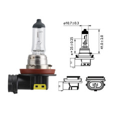 Лампочка галогенова H8 12V35W PHILIPS. 12360C1