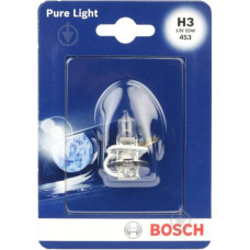 Лампочка галогенова H3 12V55W Pure Light блистер BOSCH. 1 987 301 006