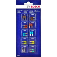 Комплект запобіжників MINI 10 ШТ (вир-во Bosch)