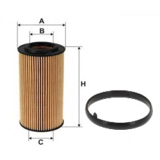 Масляний фільтр Audi A3, A4, A6, Q3, VW Golf V, VI, Passat 2.0, Skoda Octavia II, Seat Toledo III. WIXFILTRON. WL7504