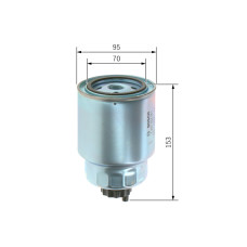Паливний фільтр дизель Nissan Atleon, Almera, Cabstar III, Navara, Pathfind BOSCH. 1 457 434 451