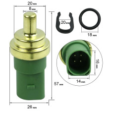 Датчик температури ОР 4 контакти Volkswagen, Audi, Seat, Skoda, Ford. 059919501A