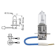 Лампочка галогенова H3 12V55W Original Line OSRAM. 64151