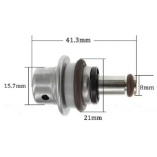 Регулятор тиску палива Toyota Camry, Avalon, Corolla, Prius, Highlander, Yaris  II, Scion, Lexus. 23280-21010