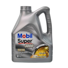 Олива в двигун синтетична MOBIL SUPER 3000 X1 5W40 4л