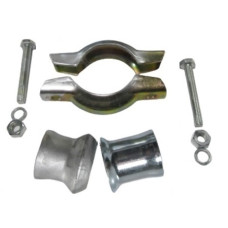 Хомут глушника з патрубками d=48 mm виробник DS.UA