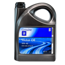 Олива в двигун ОРЕГІНАЛЬНА GM 10W-40 5 л. 1942046