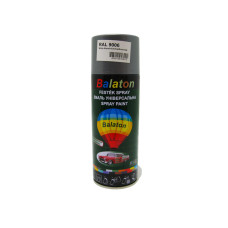 Фарба спрей срібляста глянсова RAL 9006 400 ml виробник Balaton