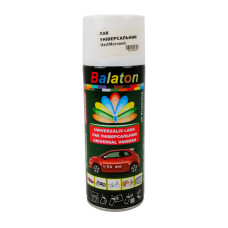 Лак прозорий матовий 400 ml виробник Balaton
