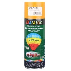 Фарба спрей жовта диня RAL 1028 400 ml виробник Balaton